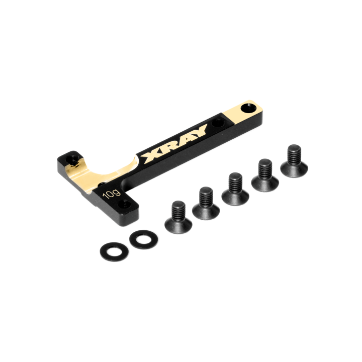 303767 Xray X4 Brass Chassis T-Brace 10G