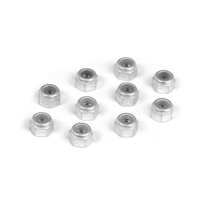 960031 Xray Alu Nut M3 (10)