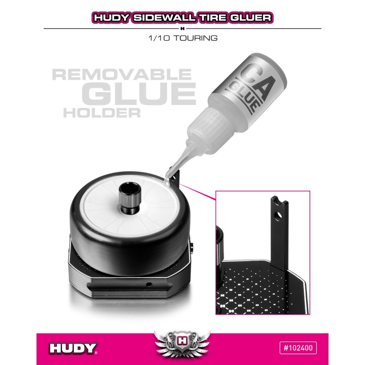 102400 Hudy Sidewall Tire Gluer 1/10 Touring