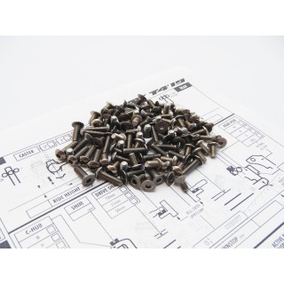 48395 Hiro Seiko T4'19 Titanium Hex Socket Screw Set
