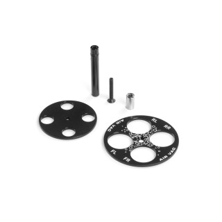 104063 Hudy Vacuum Pump Post & Shock Holder - 1/10 Awesomatix