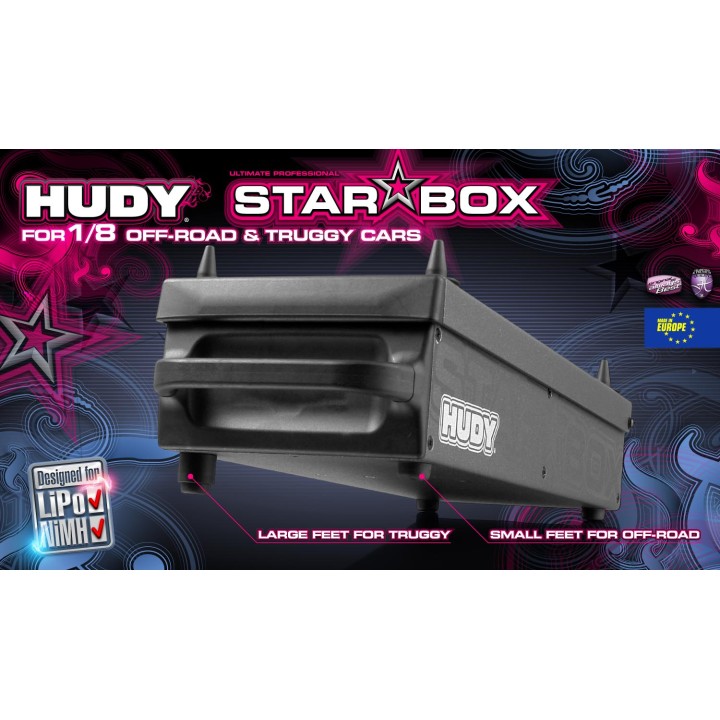 104500 Hudy Star-Box Truggy & Off-Road 1/8