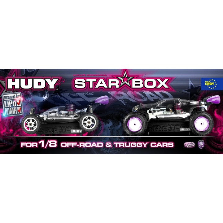 104500 Hudy Star-Box Truggy & Off-Road 1/8