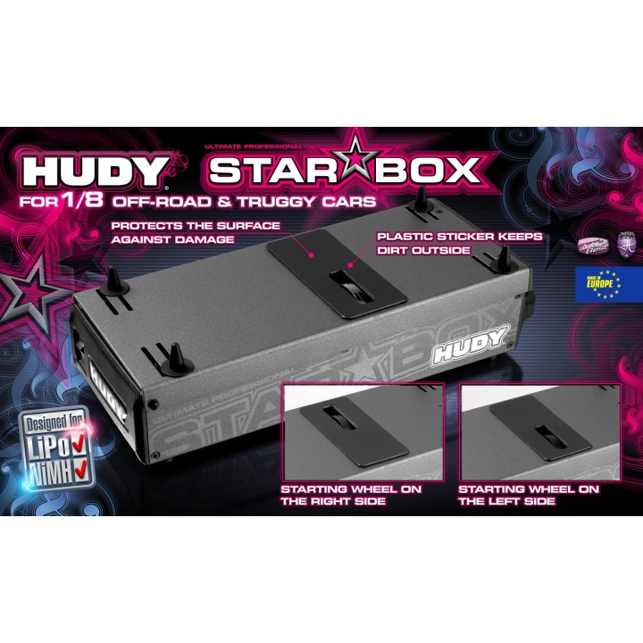 104500 Hudy Star-Box Truggy & Off-Road 1/8
