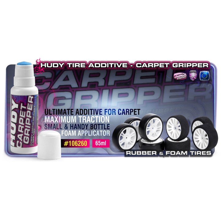 106260 Hudy Tire Additive - Tire Gripper - 50Ml