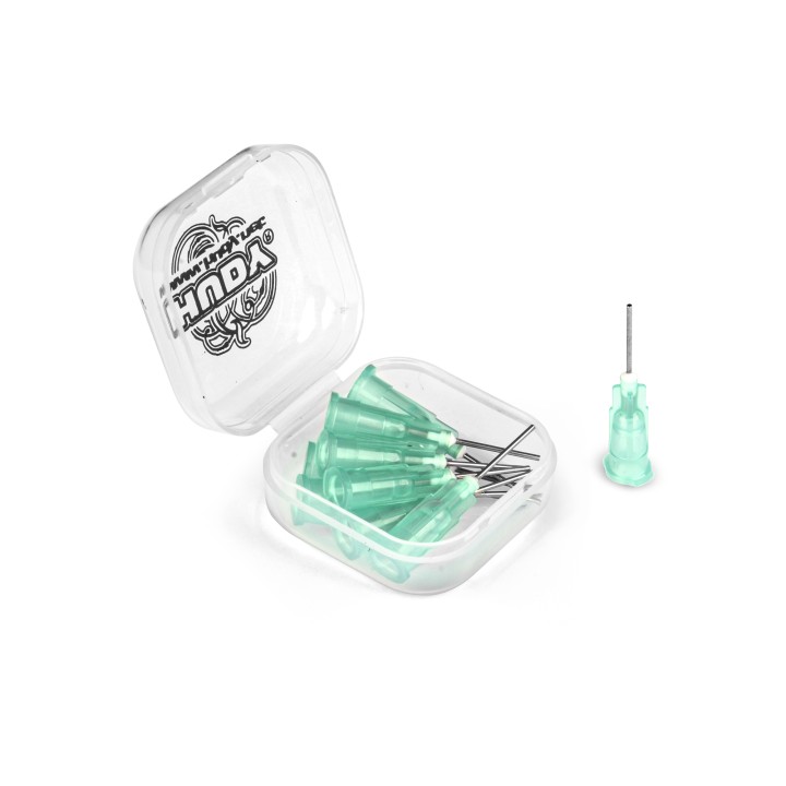 106912 Hudy Glue Tip Needle 0.6mm - Straight (10)
