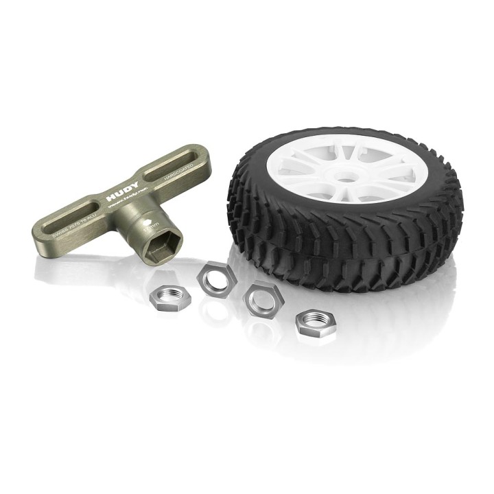 107570 Hudy 17mm Off-Road Wheel Nut Tool