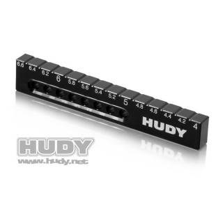 107714 Hudy Downstop Gauge 4.0~6.6mm - 1/10 On-Road Electric