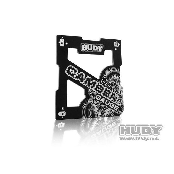 107751 Hudy Quick Camber Gauge 1/8 Off-Road 1°