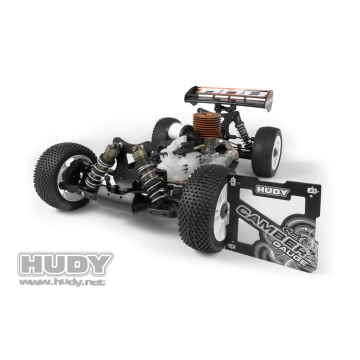 107751 Hudy Quick Camber Gauge 1/8 Off-Road 1°