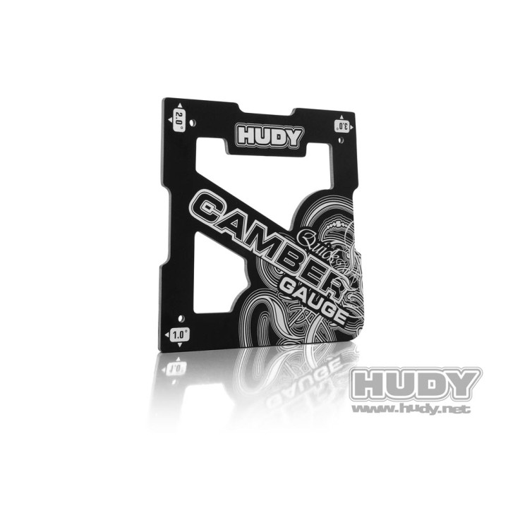 107751 Hudy Quick Camber Gauge 1/8 Off-Road 1°