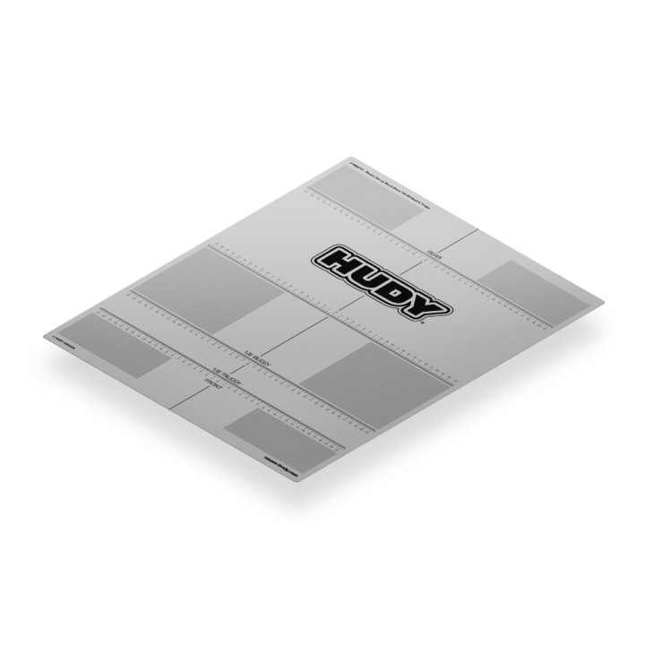 108213 Hudy Plastic Set-Up Board 449X562mm - 1/8 Off-Road