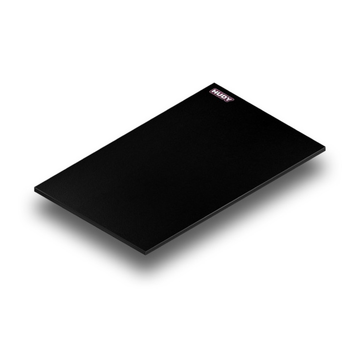 108505 Hudy Flat Set-Up Board 1/8 On-Road - Light - Black