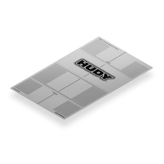 108560 Hudy Plastic Set-Up Board Decal 331X545mm - 1/8 On-Road