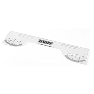 108940 Hudy Upside Measure Plate For 1/10 Off-Road Cars