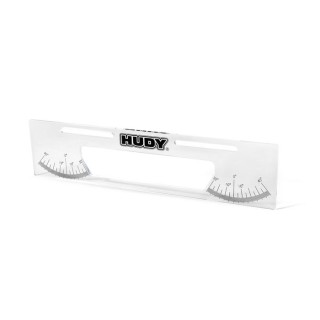 109340 Hudy Upside Measure Plate For 1/10 Touring Cars