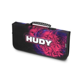 109551 Hudy Set-Up Station & Set-Up Tools + Bag For 1/10 F1
