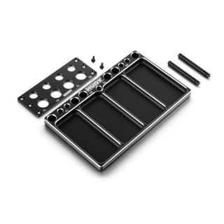 109800 Hudy Alu Tray For On-Road Diff & Shocks