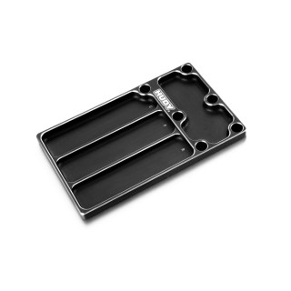 109840 Hudy Alu Tray For 1/10 Off-Road Diff Assembly