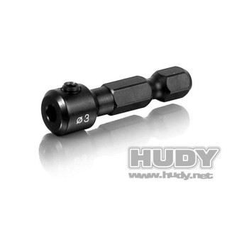111030 Hudy Pin Adapter 3.0mm For El. Screwdriver