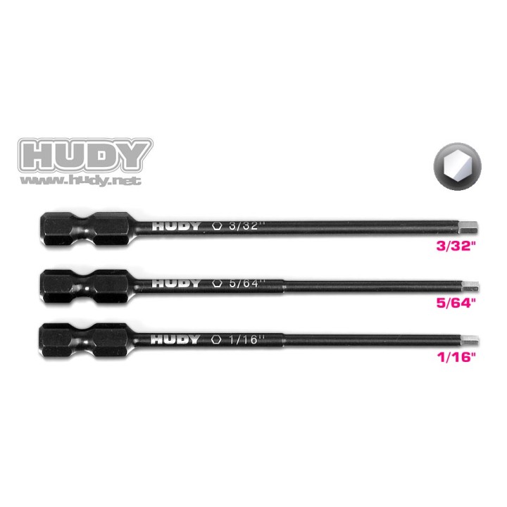 127871 Hudy Power Tool Tip Allen .078 X 90 mm