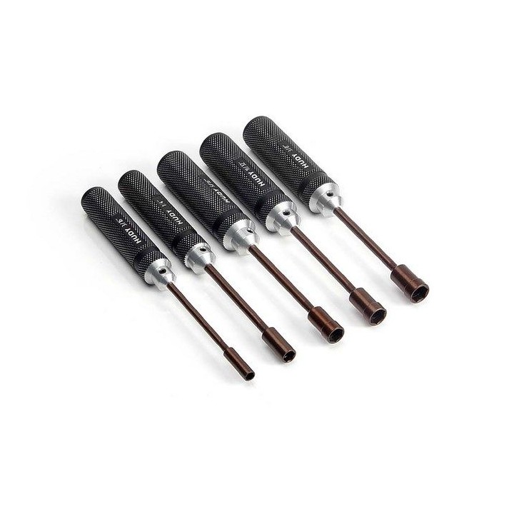 190171 Hudy Socket Driver Inch Set - 5 Pcs.