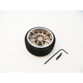 48513 Hiro Seiko Alum.Steering Wheel (Papi Racing) [Ft-S]