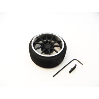 48514 Hiro Seiko Alum.Steering Wheel (Papi Racing) [Fbk-S]