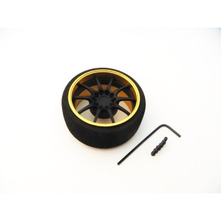 48515 Hiro Seiko Alum.Steering Wheel (Papi Racing) [Fbk-G]