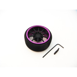 48519 Hiro Seiko Alum.Steering Wheel (Papi Racing) [Fbk-P]