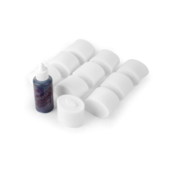 293540 Hudy Air Filter Foam & Oil - Xray Xb8 Low Profile (10)