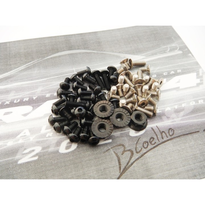 48578 Hiro Seiko T4'20 Bruno Edition Screw Set [Black]