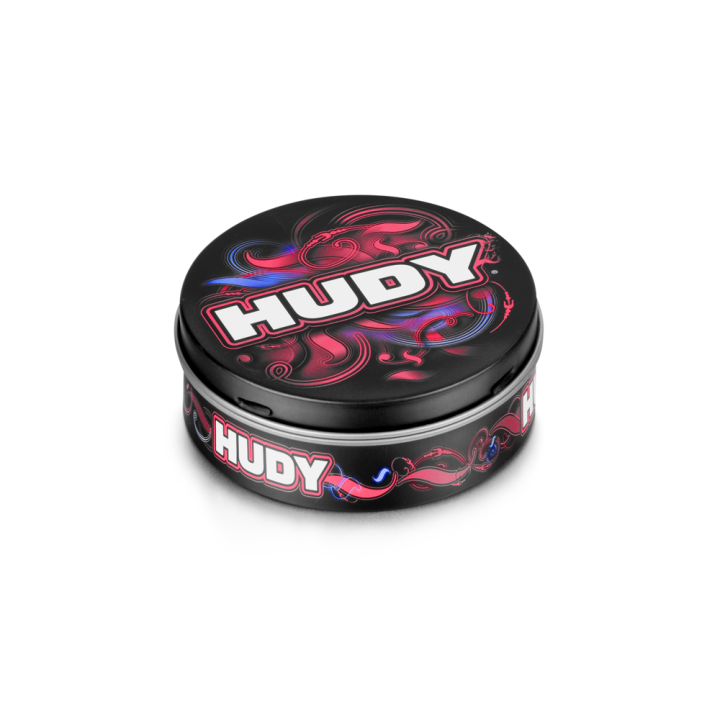 298100 Hudy Tin Round Box 80X30mm