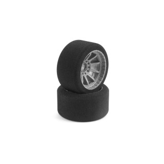803073 Hudy 1/10 Formula Foam Tire - Front - 50 Sh (2)