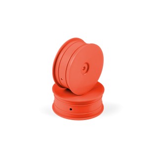803210-O Hudy 1/10 Off-Road Wheel - 2Wd – Front – Orange (2)