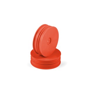 803220-O Hudy 1/10 Off-Road Wheel - 2Wd Front Narrow –Orange (2)