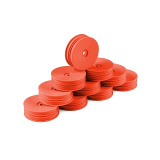 803221-O Hudy 1/10 Off-Road Wheel - 2Wd Front Narrow –Orange (10)