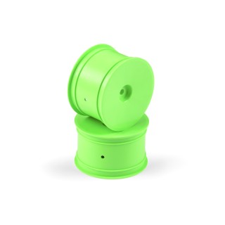 803240-G Hudy 1/10 Off-Road Wheel - 2Wd/4Wd – Rear – Green (2)