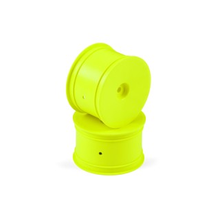 803240-Y Hudy 1/10 Off-Road Wheel - 2Wd/4Wd – Rear – Yellow (2)