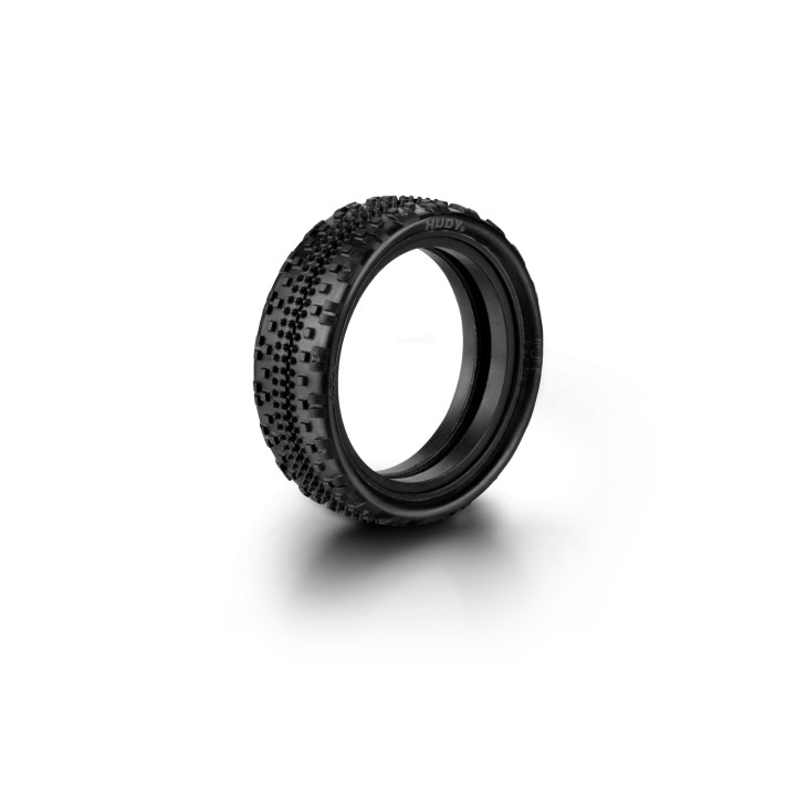 812101 Hudy 1/10 Off-Road Tire 2Wd Front Carpet - 101 (2)