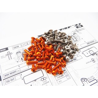 48610 Hiro Seiko T4F'21 Titan/Alum Hex Socket Screw Set