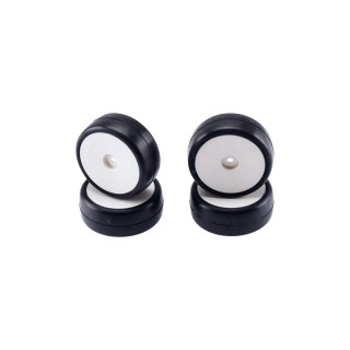 HR008-0011 Hot Race Set Of Rubber Tyres 1/10 Shore 32 For Carpet