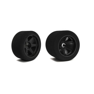 HR08CR35F32-5 Hot Race 5 Sets Of Tyres 1/8 On Carbon R35 + F32