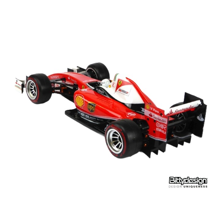 BDF1-T6C Bittydesign F1 Type-6C 1/10 Clear Body Light