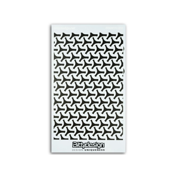 BDSTC-014 Bittydesign Vinyl Stencil - Ipnotic V5