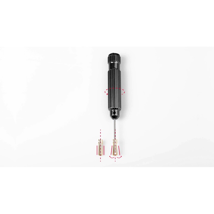 N999200 Nosram 5mm Adjustable Gold Connectors - 18mm Length (2)
