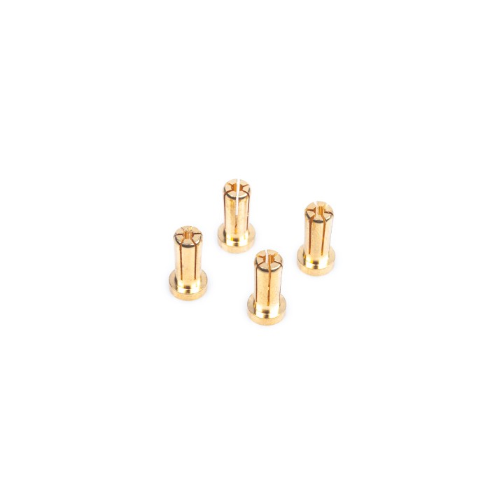 N999206 Nosram 5mm Gold Connectors - 14mm Length (4 Pcs.)