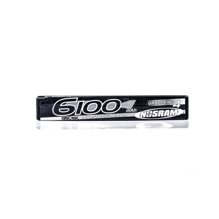 N999655 Nosram Lipo Lcg 6100Mah 2S Hv Stick Graphene 135C/65C