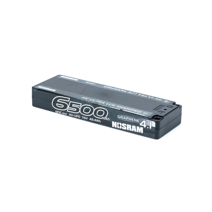 N999758 Nosram Lipo U-Lcg 6500Mah 2S Hv Stick Graph. 120C/60C