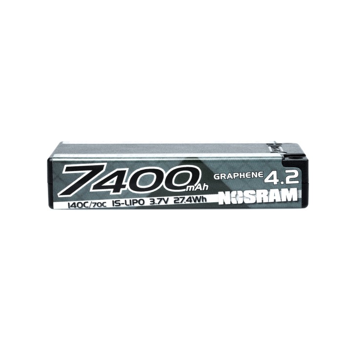 N999844 Nosram Lipo Hlcg 7400Mah 1S Hv 1/12 Graphene 140C/70C